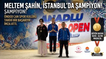 Meltem Şahin İstanbul’da şampiyon oldu