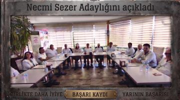 Necmi Sezer, İpsala TB Başkanlığına yeniden aday