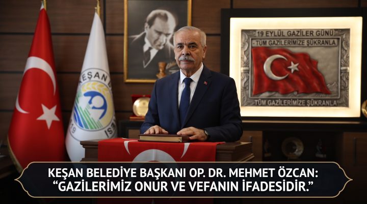 Özcan, 19 Eylül Gaziler Günü’nü kutladı