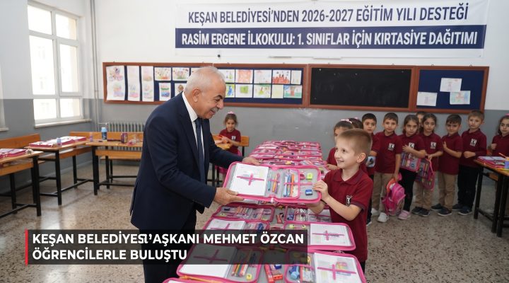 1.sınıf öğrencilerine kırtasiye desteği