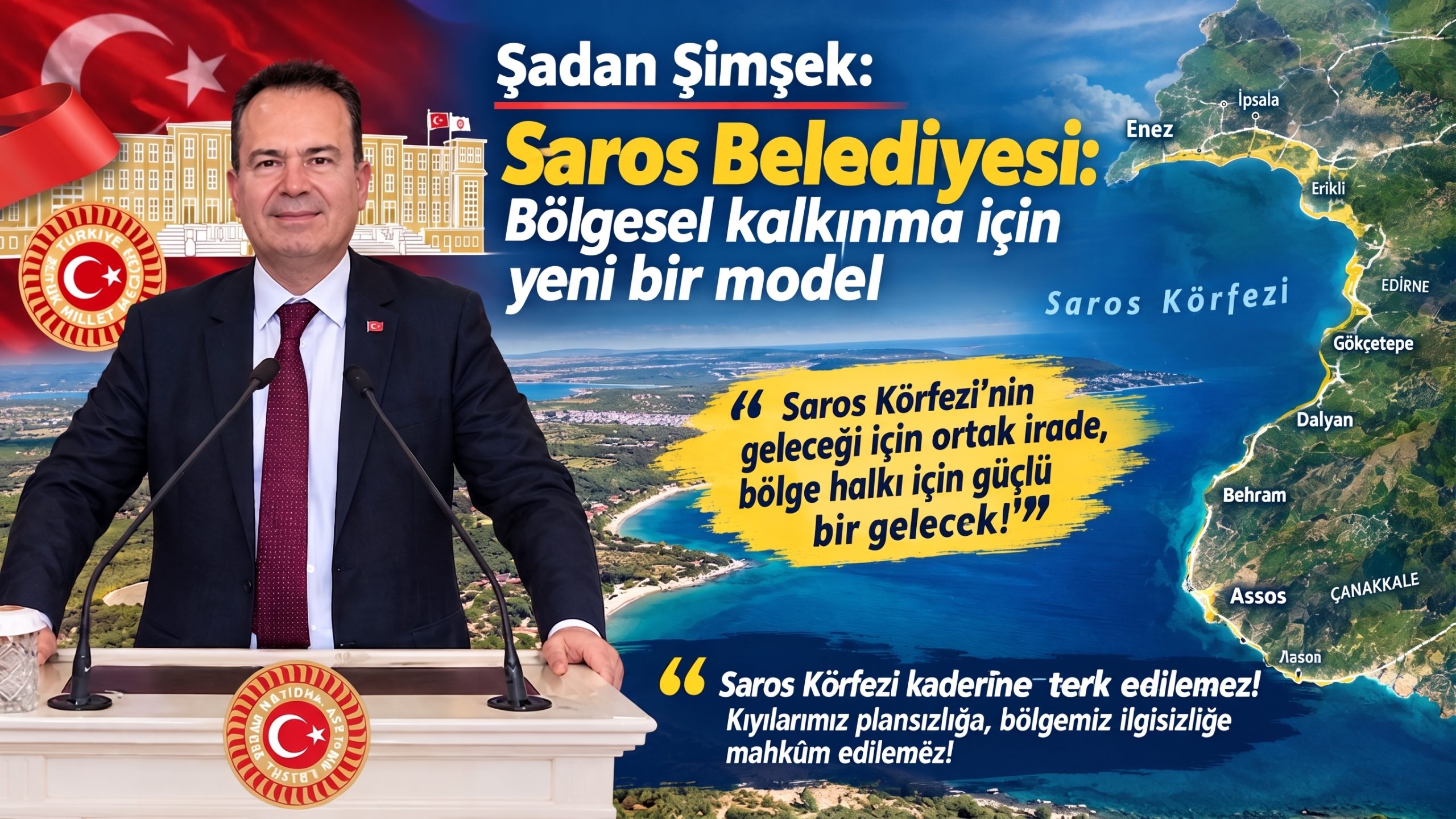 “Saros Belediyesi: Bölgesel kalkınma için yeni bir model”