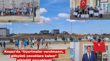 “Uçurtmalar vurulmasın, gökyüzü çocuklara kalsın”