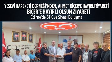 Yesevi Hareketi Derneği’nden, Ahmet Biçer’e hayırlı olsun ziyareti