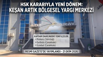 3 ilçe Ağır Ceza Mahkemesi’de Keşan’a bağlandı
