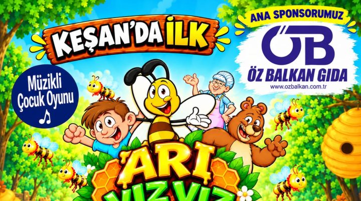 Arı Vız Vız müzikli çocuk oyunu 11 Ekim’de sahnelenecek