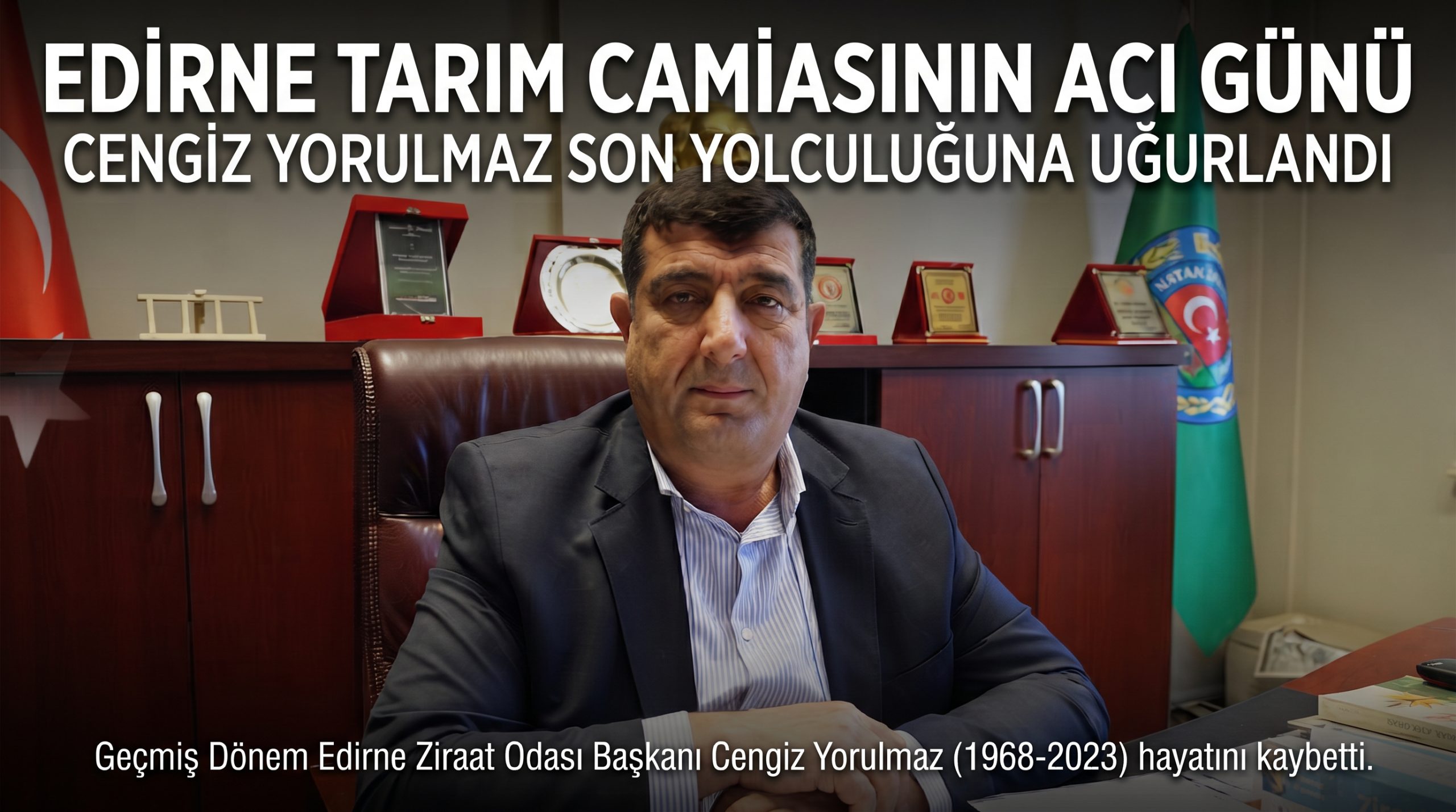 Cengiz Yorulmaz son yolculuğuna uğurlandı