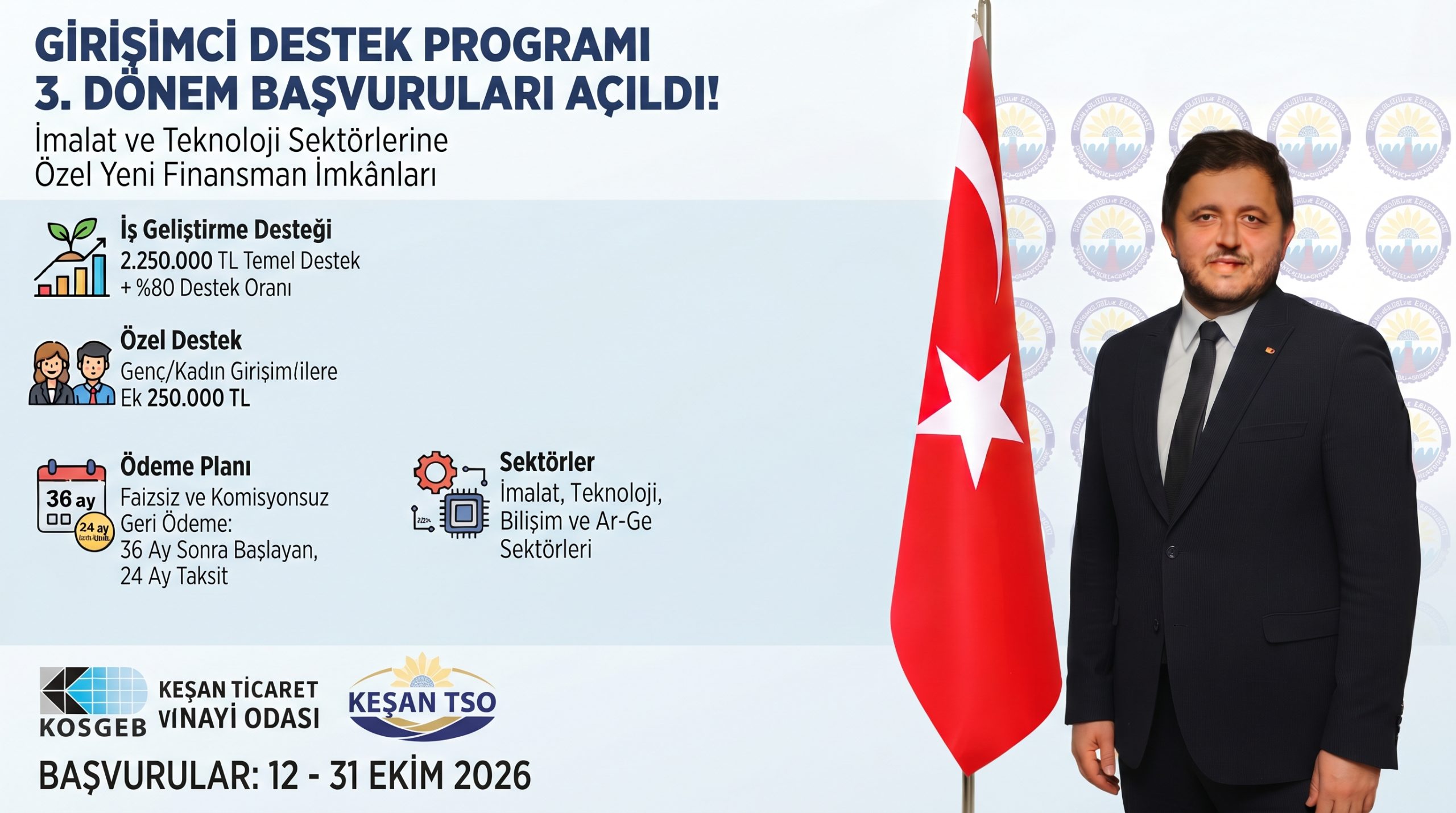 Aras: “Girişimci Destek Programının 3. dönemi başladı”