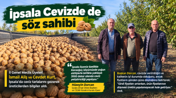 İpsala Cevizde de söz sahibi
