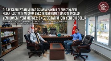 Karbuz’dan Murat Aslan’a ziyaret