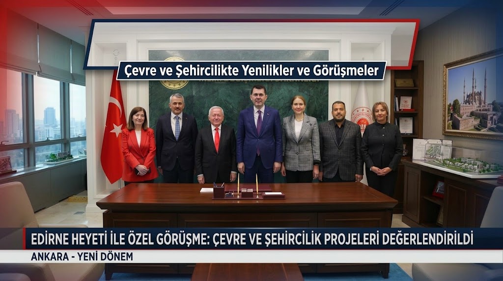 Mehmet Kerman Bakan Murat Kurum ile görüştü