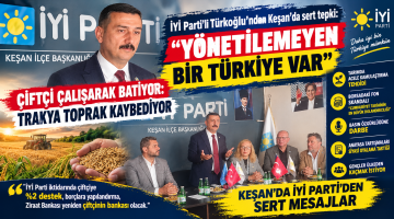Türkoğlu’ndan Keşan’da sert tepki: “Yönetilemeyen bir Türkiye var”