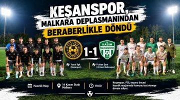 Keşanspor, Malkara Deplasmanından Beraberlikle Döndü