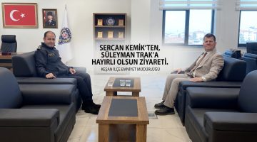 Sercan Kemik’ten, Süleyman Trak’a hayırlı olsun ziyareti