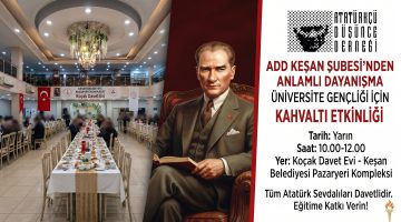 ADD Keşan Şubesi’nden anlamlı dayanışma