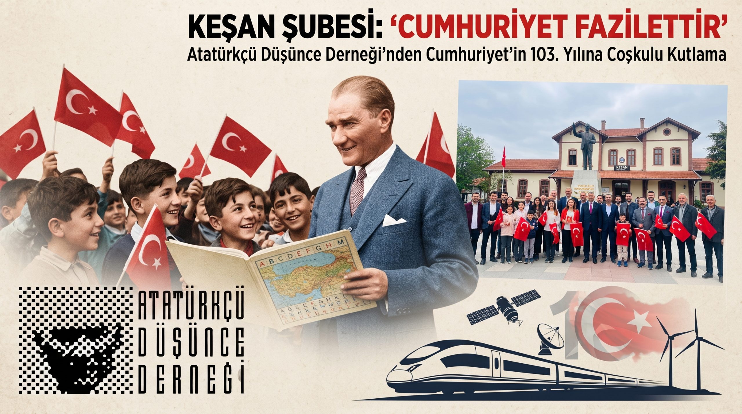 ADD Keşan Şubesi: “Cumhuriyet Fazilettir”