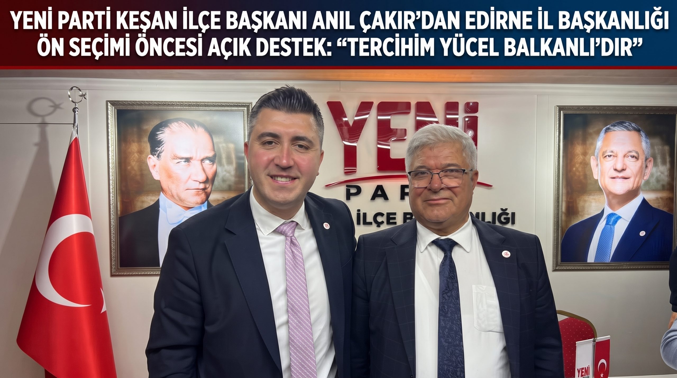 Anıl Çakır’dan açık destek: “Tercihim Yücel Balkanlı’dır”