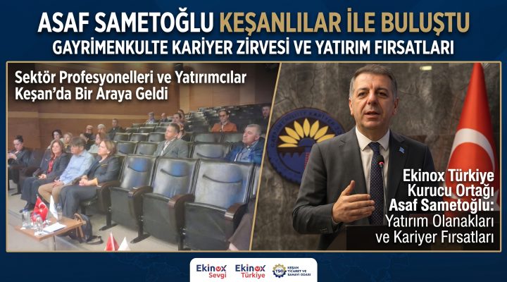 Asaf Sametoğlu Keşanlılar ile buluştu
