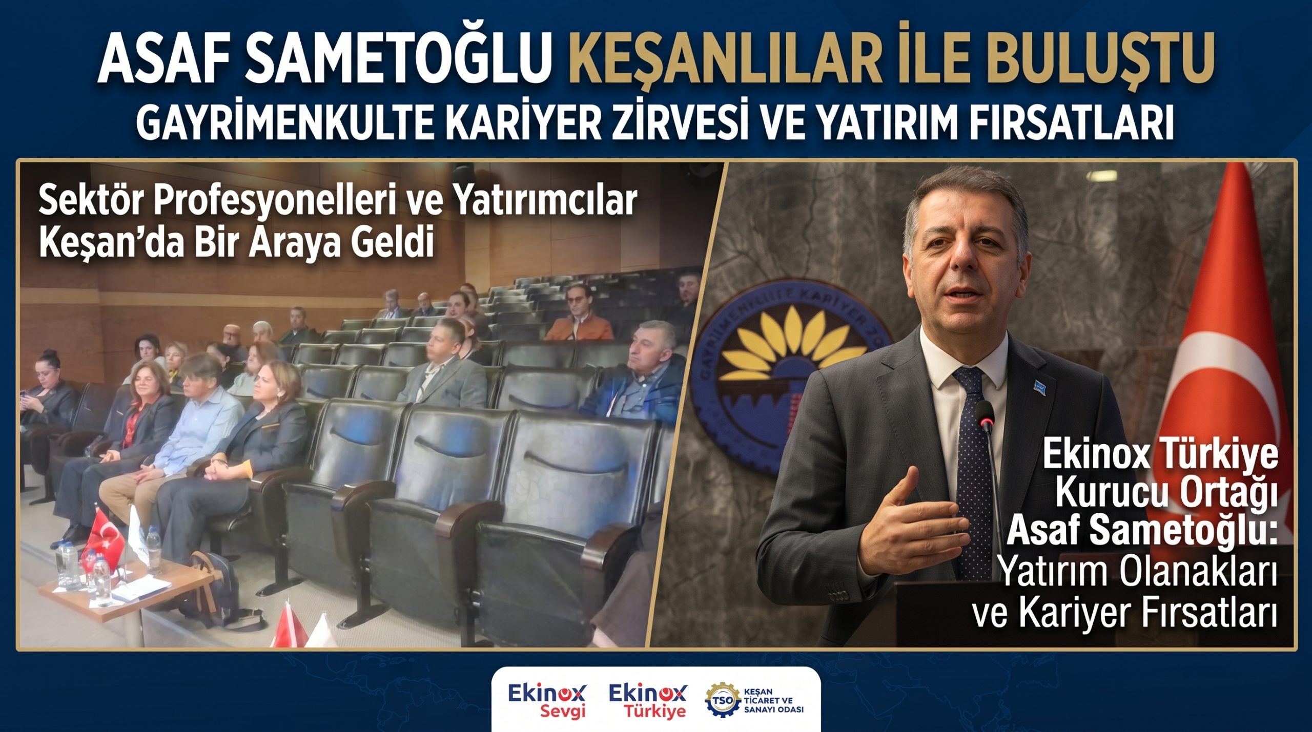 Asaf Sametoğlu Keşanlılar ile buluştu