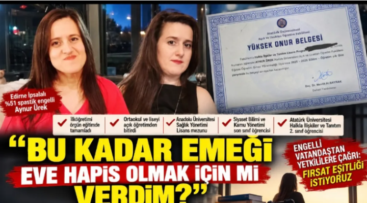 Ürek”Bu kadar emeği eve hapis olmak için mi verdim?”