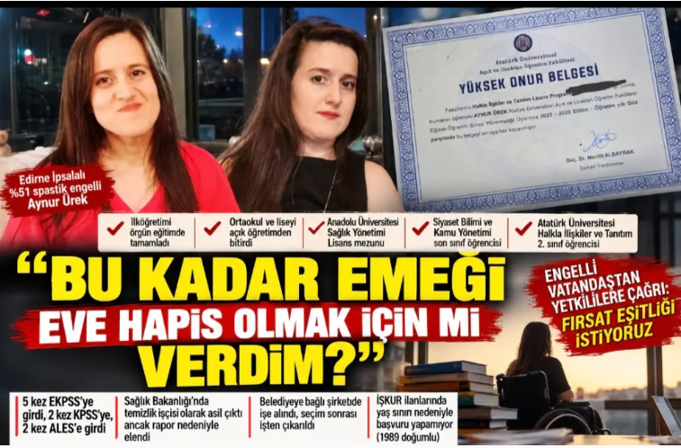Ürek”Bu kadar emeği eve hapis olmak için mi verdim?”