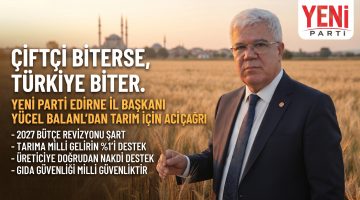 Balkanlı “Çiftçi biterse Türkiye biter”