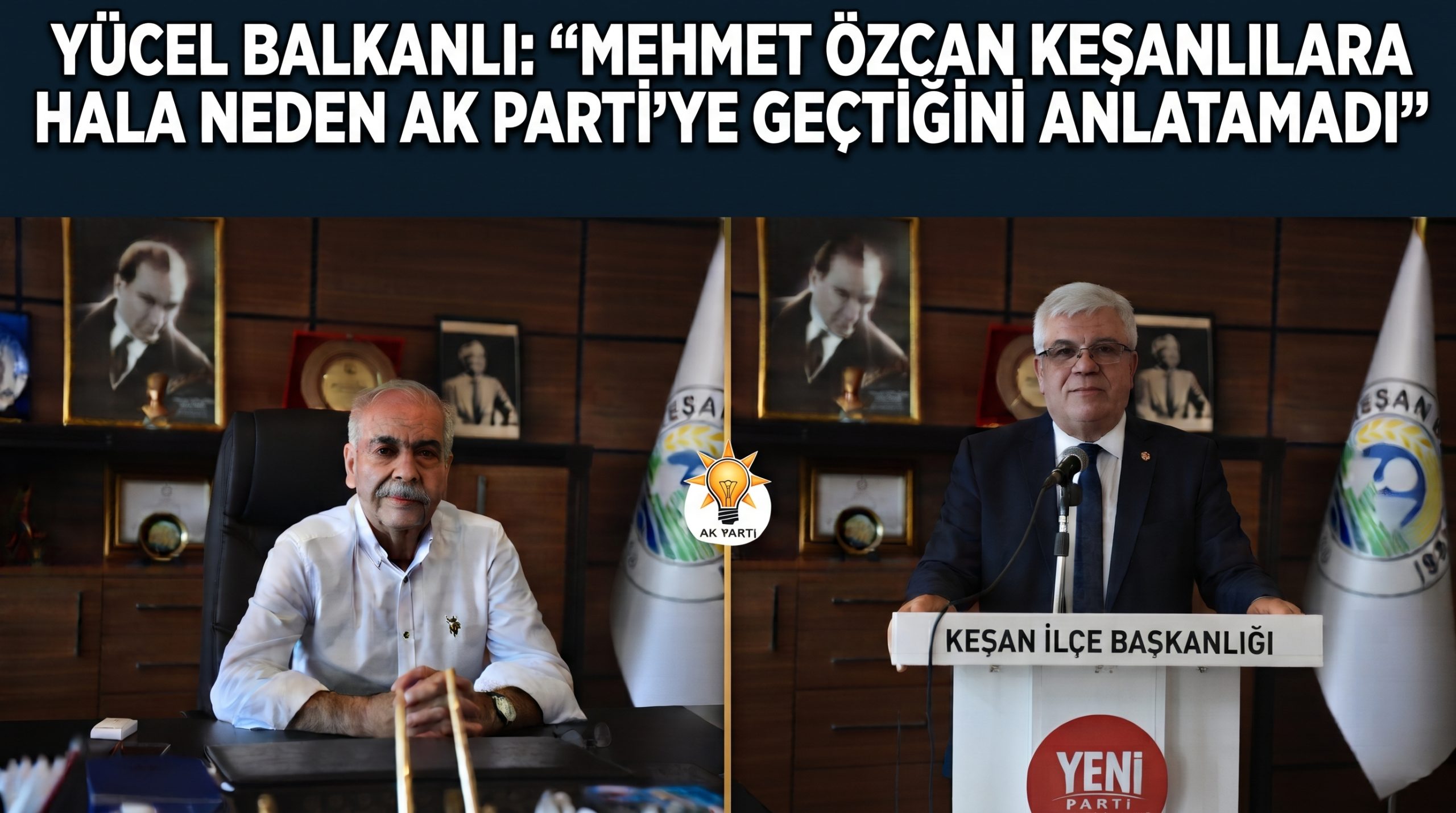 Balkanlı,”Keşanlılar Özcan’dan açıklama bekliyor”