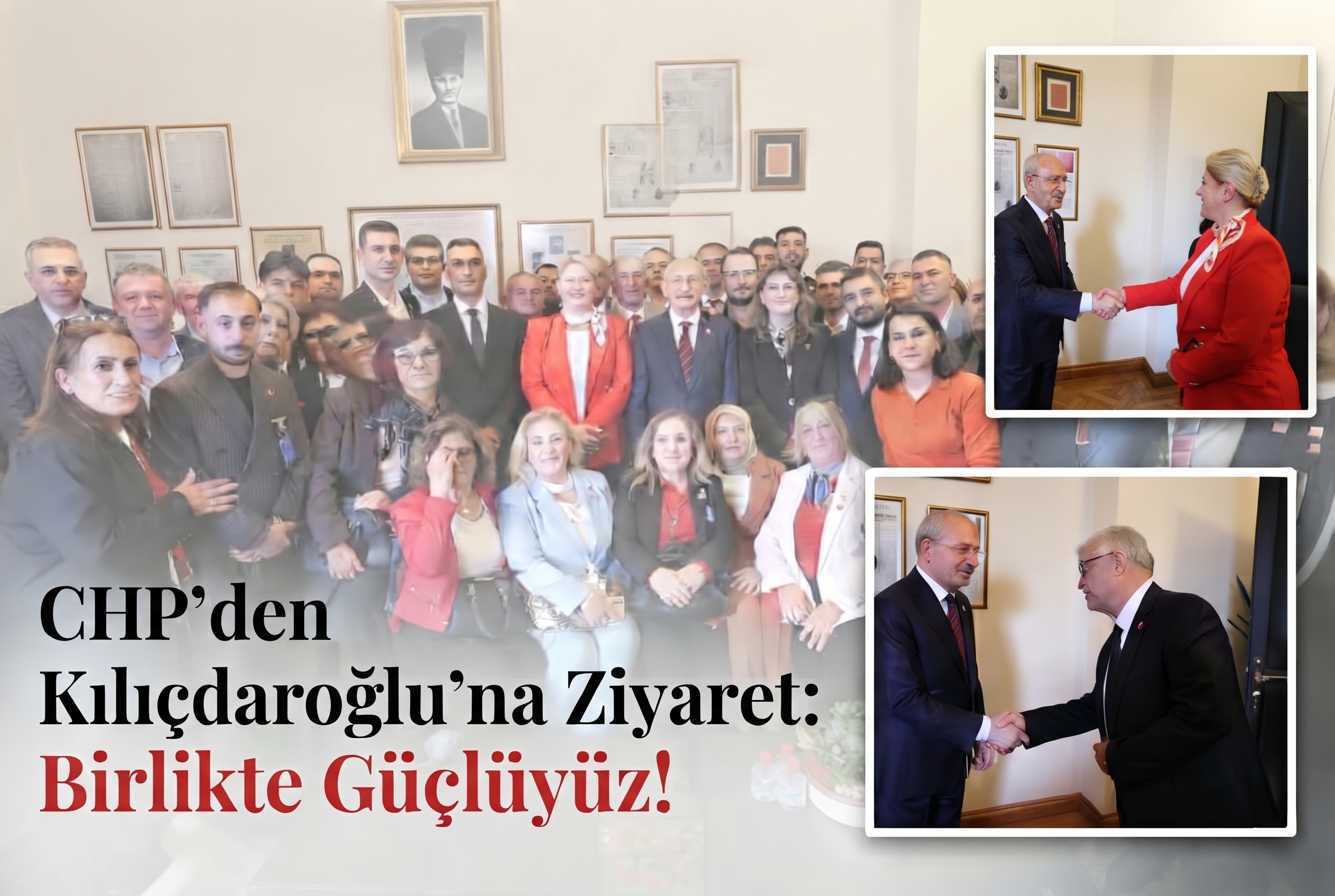 CHP’den Kılıçdaroğlu’na ziyaret