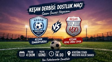 Keşan’da Dostluk Rüzgarı 4 Ekim’de esecek