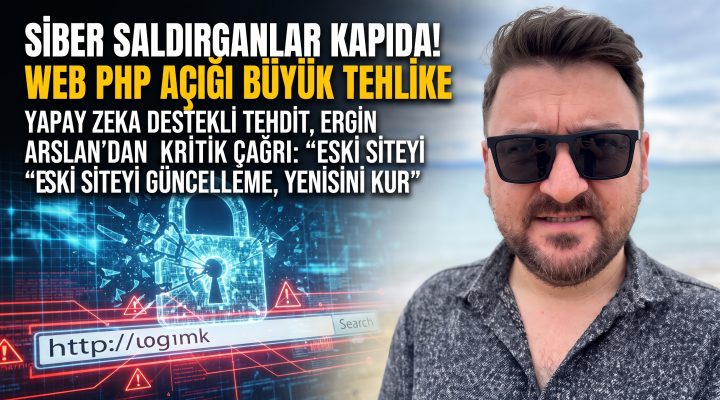 Ergin Arslan uyardı: “Web sitelerinde büyük güvenlik alarmı!