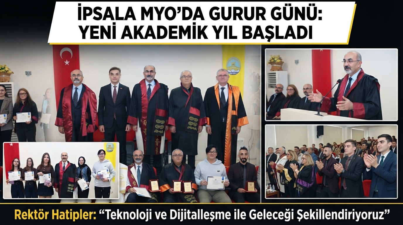İpsala MYO Akademik Yılı açılışı gerçekleştirildi
