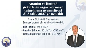 İsa Yıldırıcı’dan Şirketler için açıklama