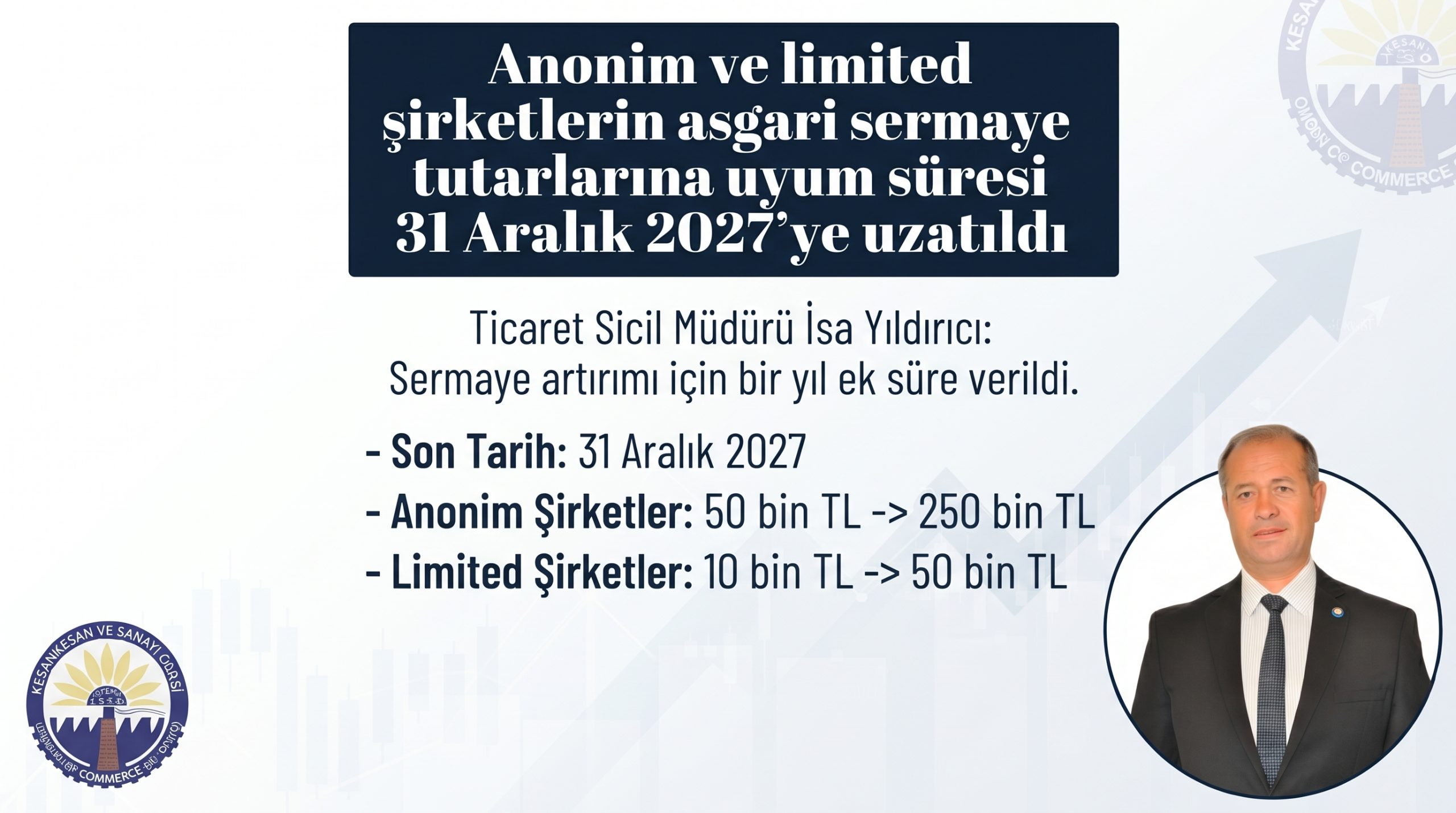 İsa Yıldırıcı’dan Şirketler için açıklama