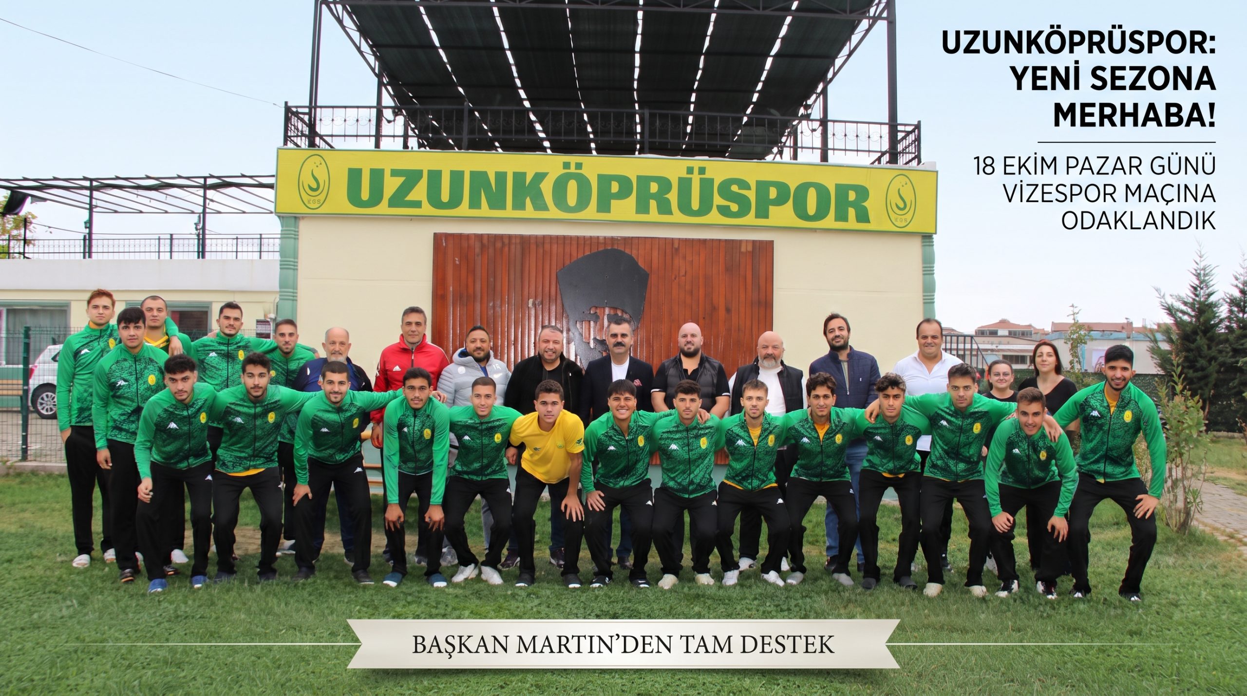 Uzunköprüspor’dan yeni sezona moralli ve birlik içinde merhaba!