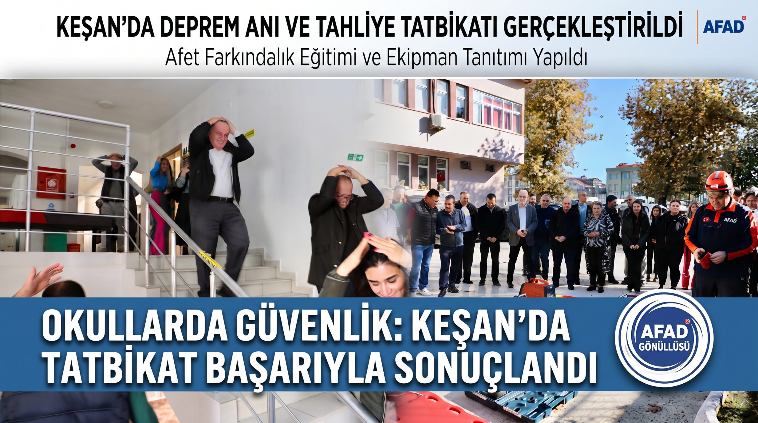 Afet Farkındalık Eğitimi gerçekleşti