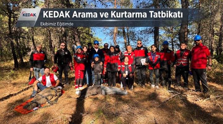 KEDAK’tan gerçeği aratmayan tatbikat