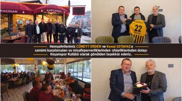 Keşanspor, İstanbul’daki hemşehrileriyle bir araya geldi