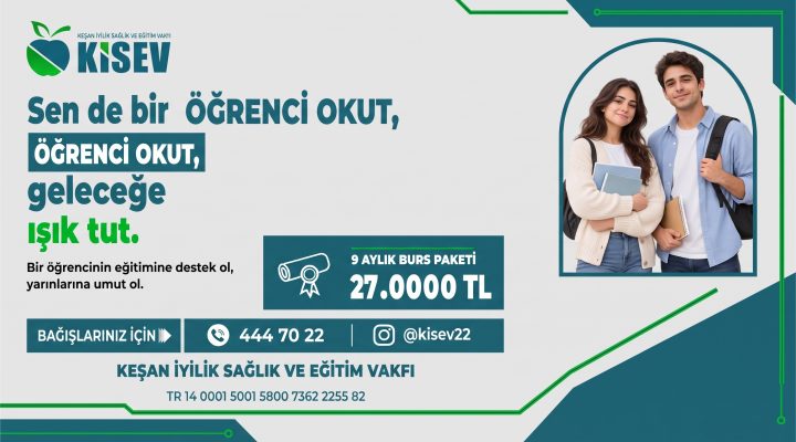 “Sen de bir öğrenci okut, geleceğe ışık tut”