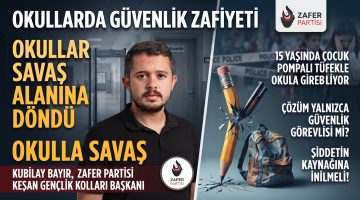 Bayır: “Okullarda güvenlik zafiyeti yaşanıyor”