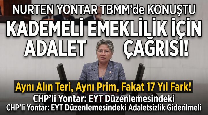 Yontar”1 günlük fark 17 yıl eşitsizlik yaratamaz”