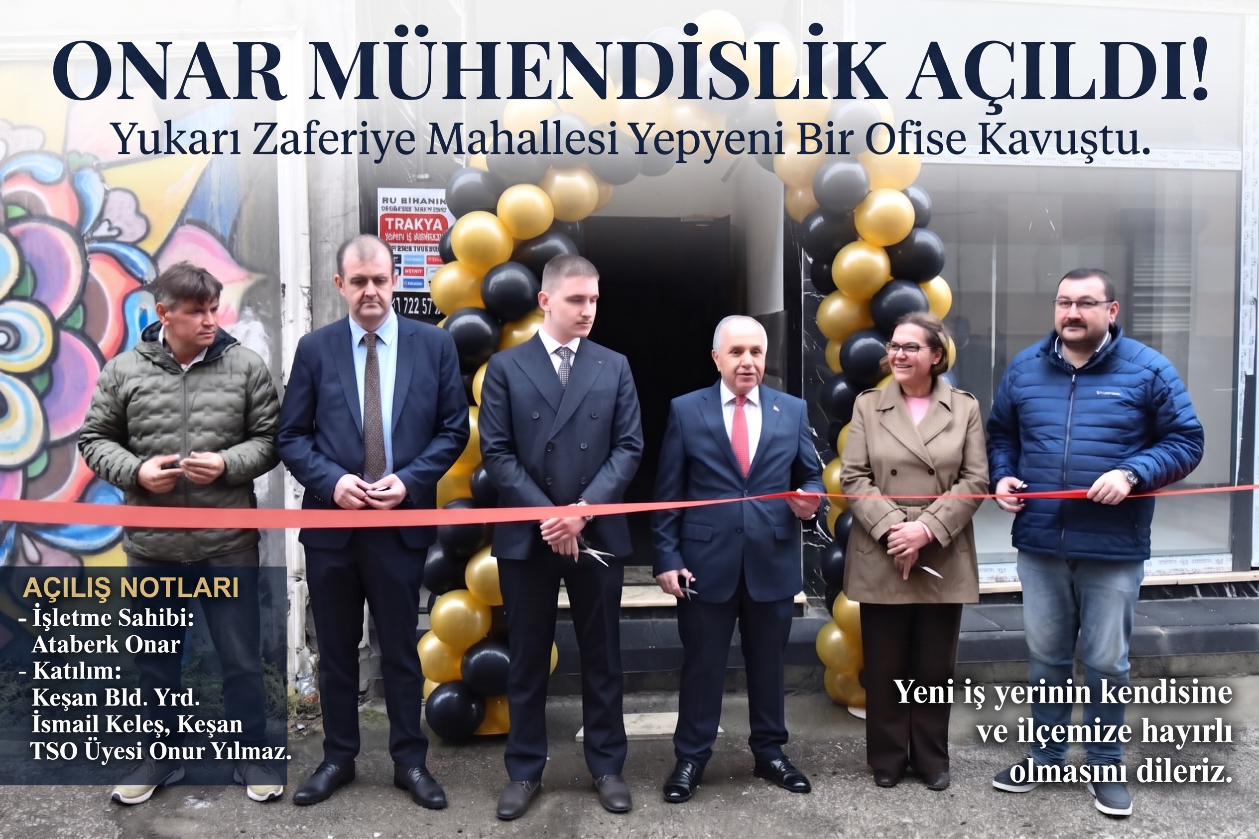 Onar Mühendislik’in açılışı gerçekleşti