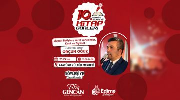 Orçun Oğuz 25 Ekim’de okurlarıyla imza gününde buluşacak