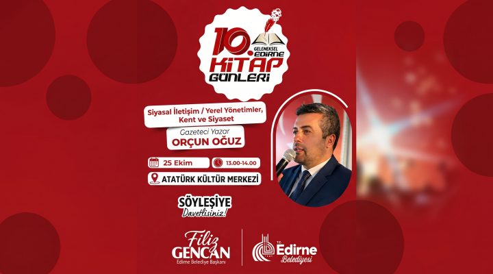 Orçun Oğuz 25 Ekim’de okurlarıyla imza gününde buluşacak