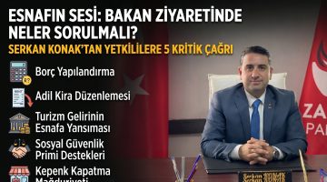 Konak “Esnafın sorunları gündeme getirilecek mi?”