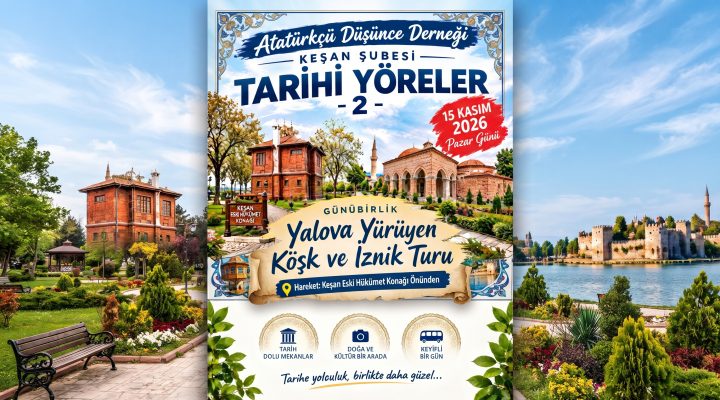 ADD Keşan Şubesi’nden “Tarihi Yöreler” turu