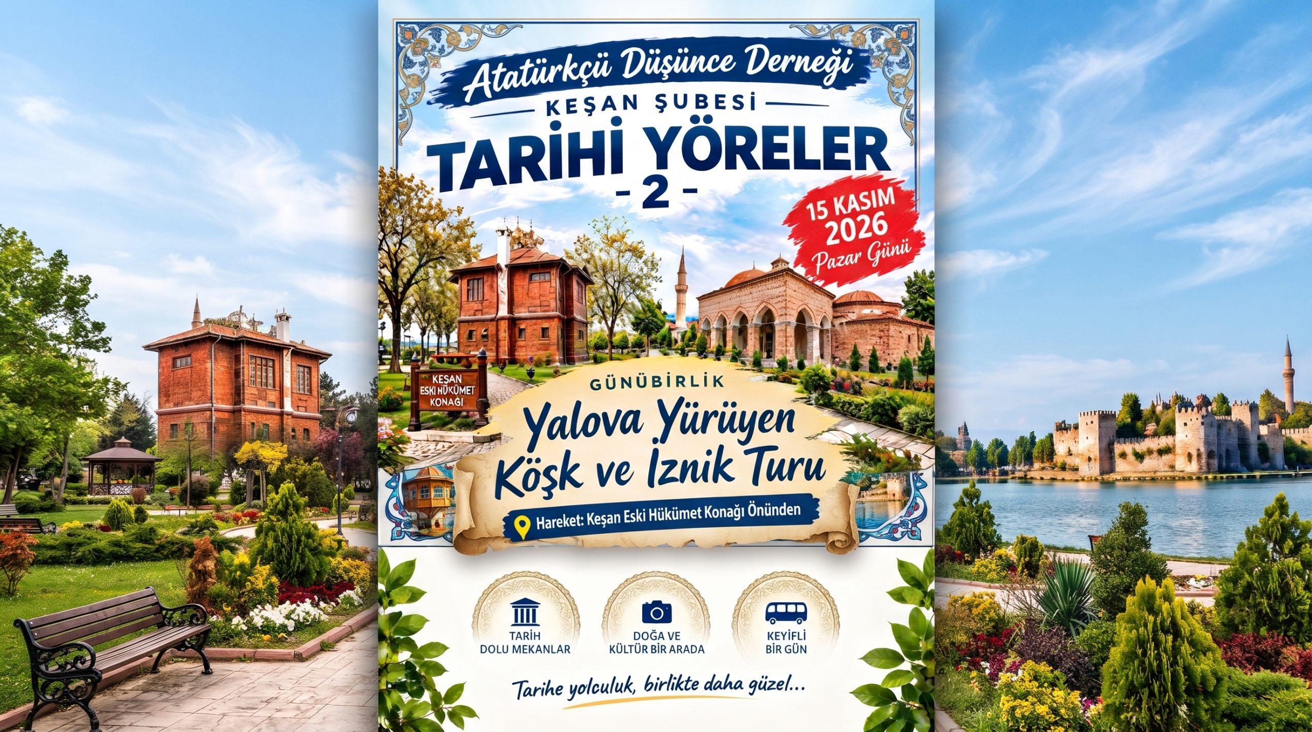 ADD Keşan Şubesi’nden “Tarihi Yöreler” turu