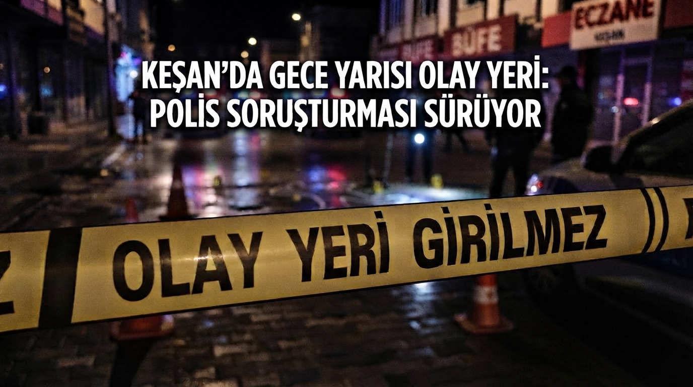 Keşan’da Silahlı Kavga