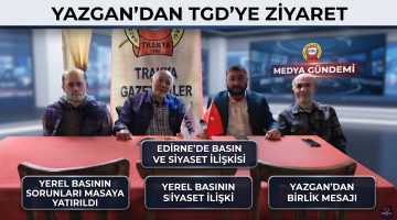 Yazgan’dan TGD’ye ziyaret