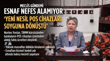 Nurten Yontar’dan esnaf için POS cihazı tepkisi