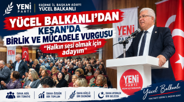 Balkanlı “Halkın sesi olmak için adayım”