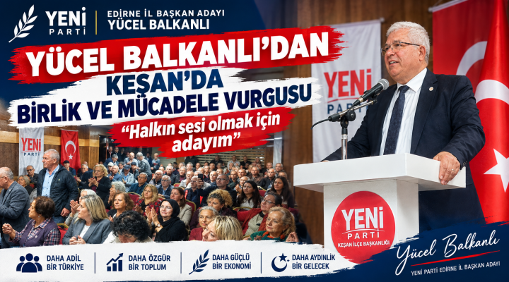 Balkanlı “Halkın sesi olmak için adayım”